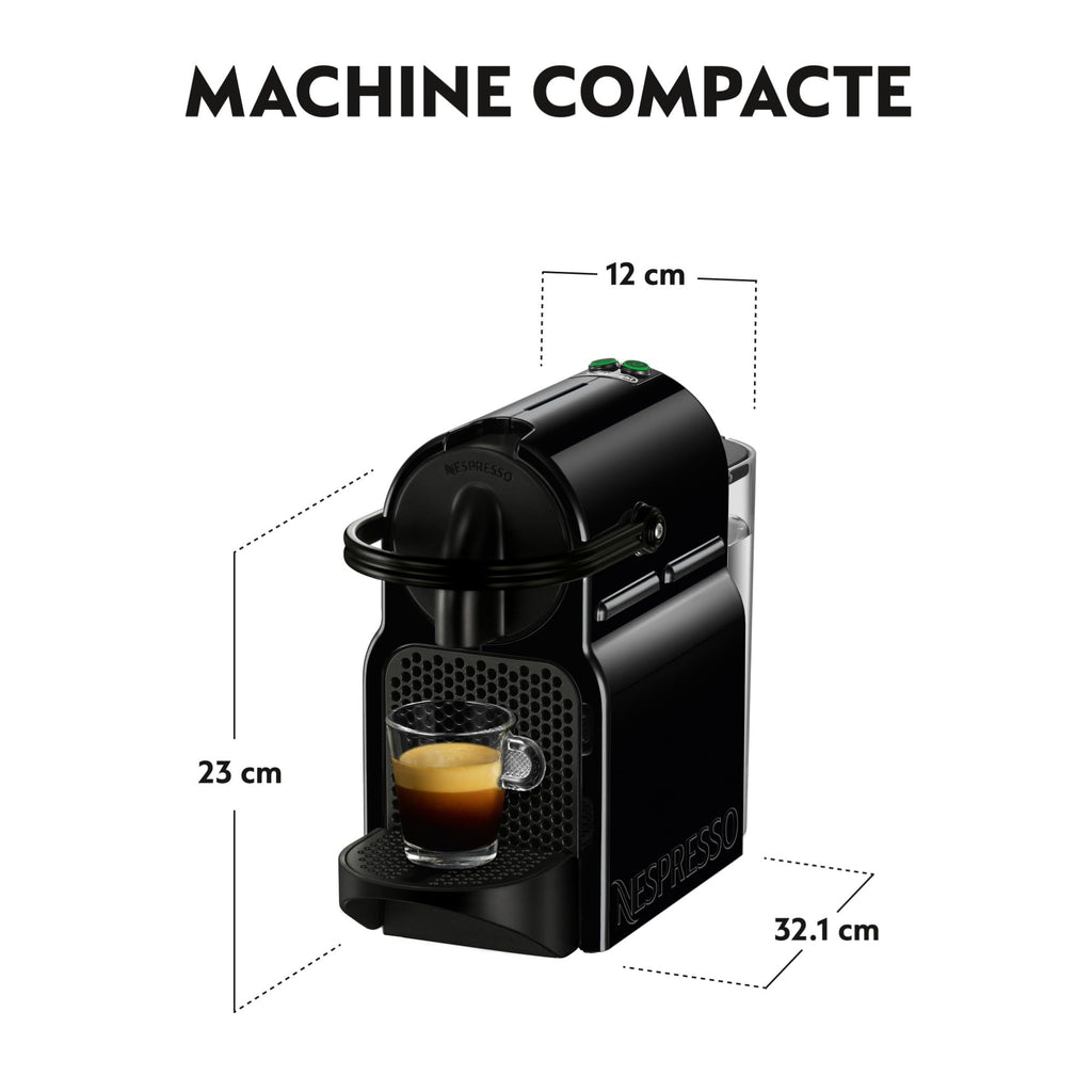 Inissia, Machine à Café Automatique, Machine à Capsules pour une Seule Tasse